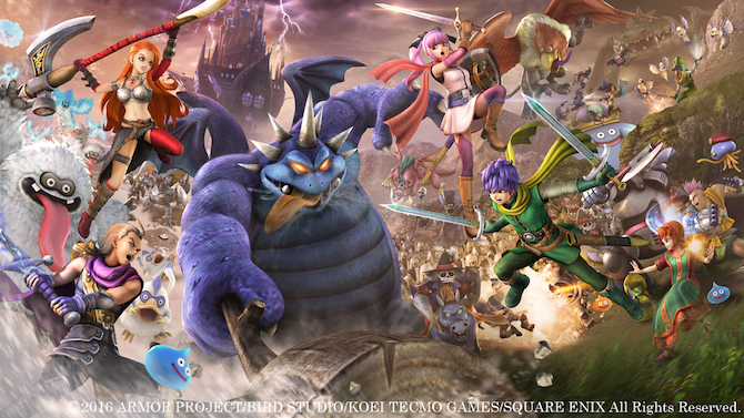 Dragon Quest Heroes II : La démo PS4 est disponible sur le PSN Jap