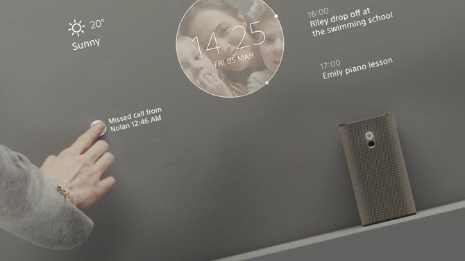 IFA 2016 : Sony dévoile le Xperia Projector, une image tactile sur votre mur, la vidéo