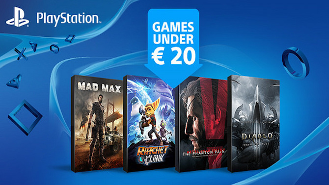 PlayStation Store : Des centaines de jeux à moins de 20 euros