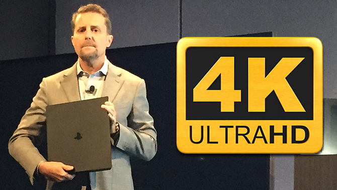 PS4 Pro : Pour Sony l'expression "jeu en 4K" n'est pas trompeuse