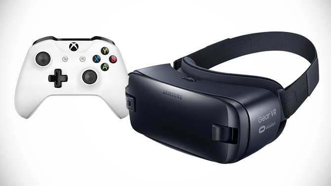 La manette Xbox One compatible avec le Samsung Gear VR