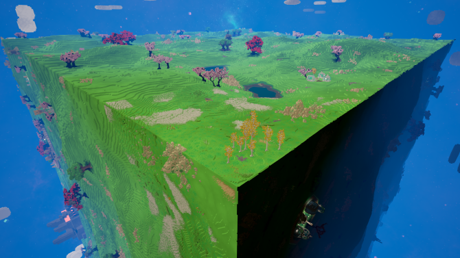 Stellar Overload, un jeu d'aventure cubique bientôt en accès anticipé