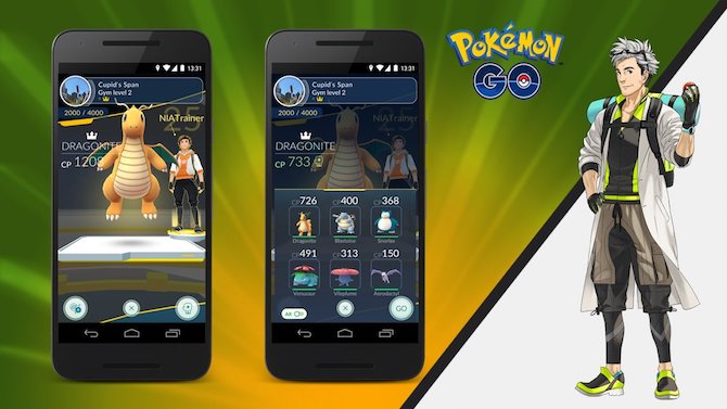 Pokémon GO : Les entraînements en arène seront plus faciles avec la mise à jour