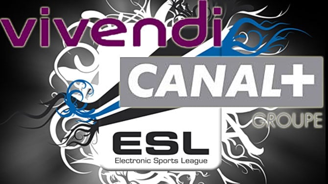 eSport : Vivendi et le groupe Canal partenaires de l'ESL