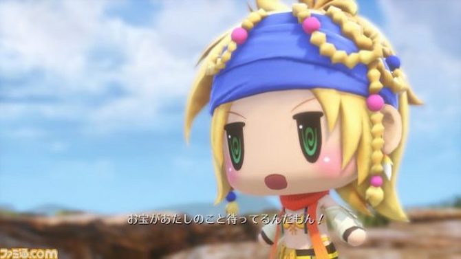 World of Final Fantasy : Rikku sera bien présente