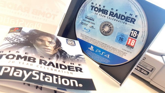 Rise of the Tomb Raider : Le boîtier rétro PlayStation que vous ne pourrez jamais acheter