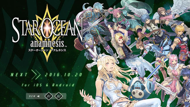 Star Ocean : Anamnesis annoncé sur iOS et Android