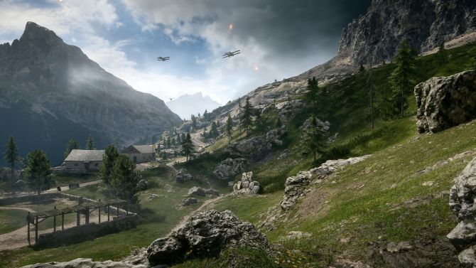 Battlefield 1 : Une série de screenshots haute définition des paysages