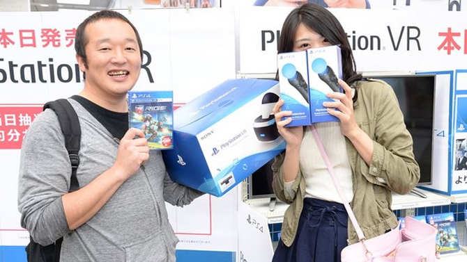 PlayStation VR : Les premiers chiffres de vente japonais révélés