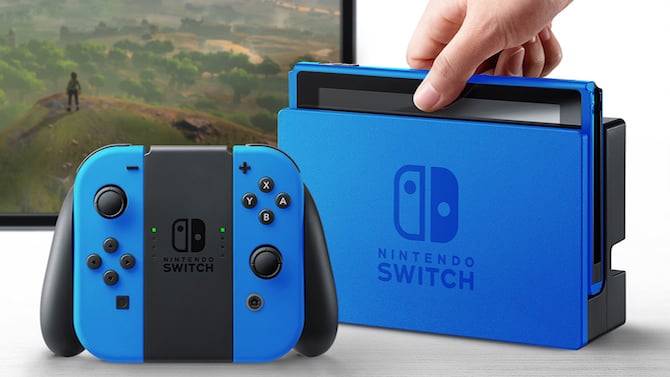Nintendo Switch : Un fan propose plusieurs coloris pour la console