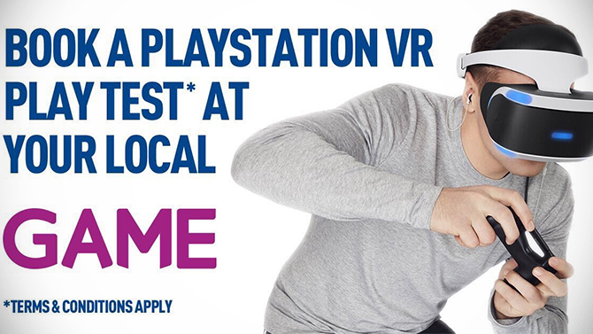 PlayStation VR : Une chaine de magasins fait payer les sessions d'essai