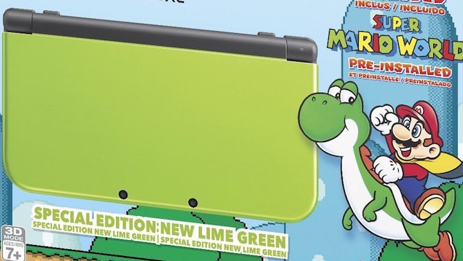 New 3DS XL : Un pack Super Mario World dévoilé en images