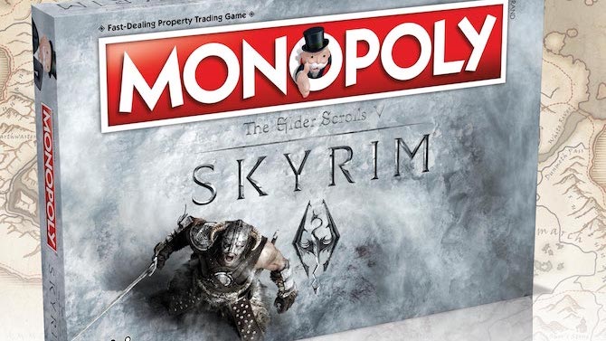 Un Monopoly sur l'univers de Skyrim dévoilé