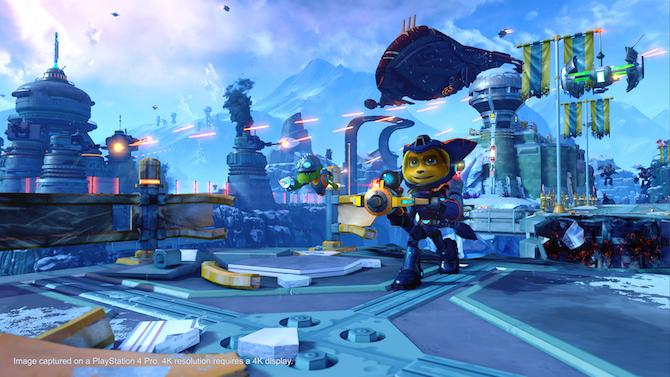 Ratchet & Clank : La version PS4 Pro s'illustre en images