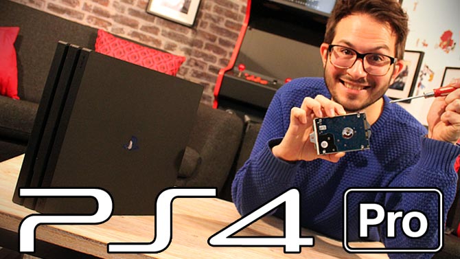PS4 Pro : Voici comment changer de disque dur et transférer vos données