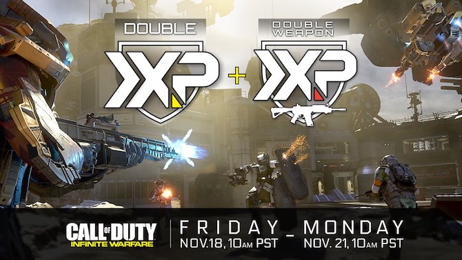 COD Infinite Warfare : Infinity Ward annonce un week-end Double XP