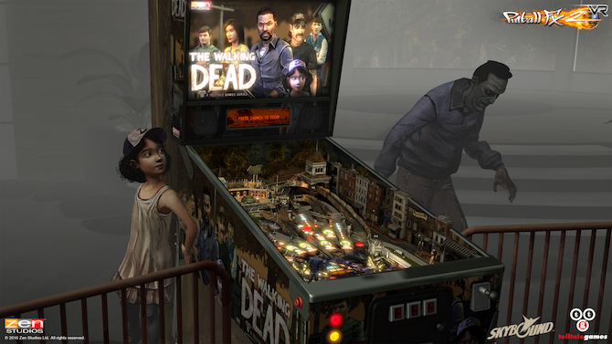 Pinball FX2 VR : Le plateau The Walking Dead s'illustre en vidéo