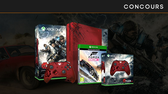CONCOURS : Gagnez une Xbox One S, une manette collector et Forza Horizon 3