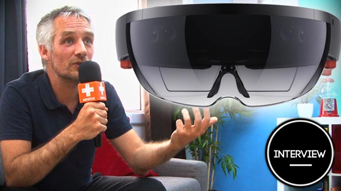 Hololens, la réalité augmentée de Microsoft : David Dedeine d'Asobo nous explique tout