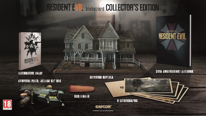 Resident Evil 7 biohazard : Le Collector européen dévoilé et détaillé
