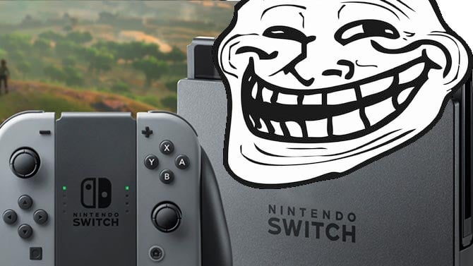 L'image du jour : La Nintendo Switch trolle la PS4