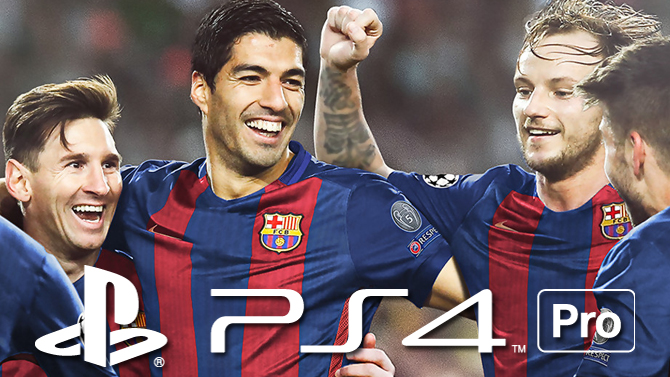 PES 2017 : Le patch PS4 Pro est enfin disponible en téléchargement