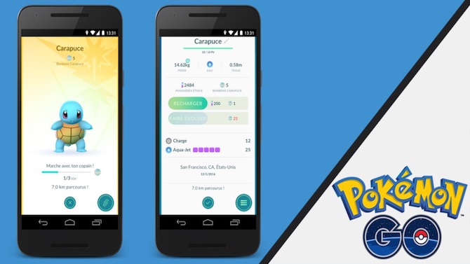 Pokémon GO : Les mises à jour 0.49.1 et 1.19.1 sont disponibles
