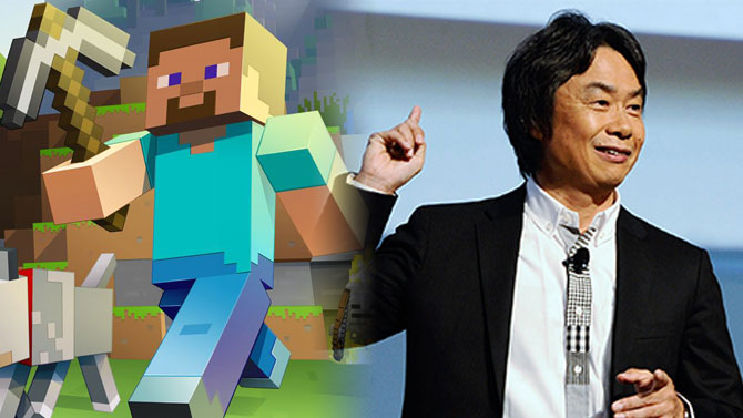 Nintendo aurait dû créer Minecraft selon Shigeru Miyamoto