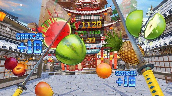 Fruit Ninja débarque sur le PlayStation VR