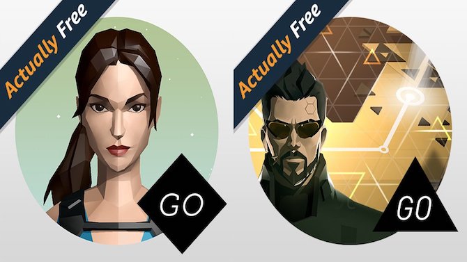 Deus EX GO et Lara Croft GO gratuits sur Amazon Underground