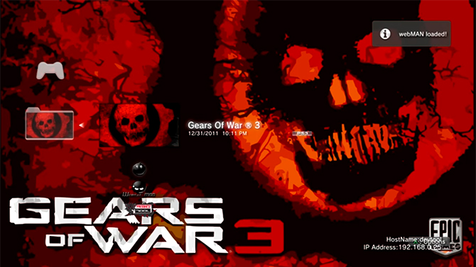 Gears of War 3 tournant vraiment sur PS3, ça donne ça