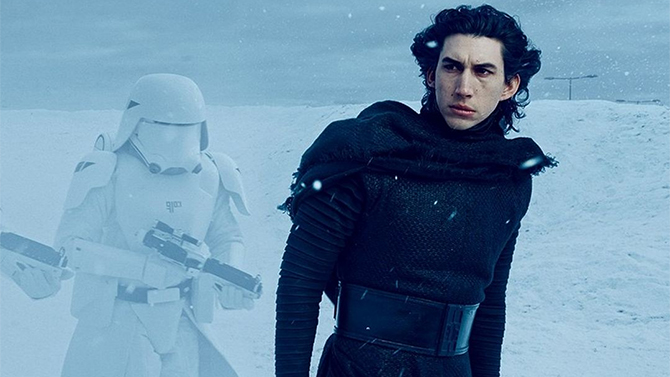 Star Wars 8 : L'interprète de Kylo Ren parle d'un scénario "remarquable"