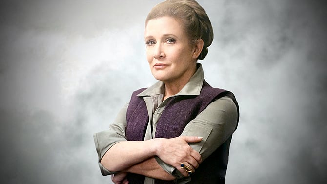 Carrie Fisher, la Princesse Leia de Star Wars, est décédée