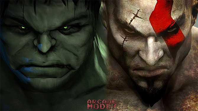 Hulk vs Kratos dans un combat à mort, la vidéo qui va faire débat