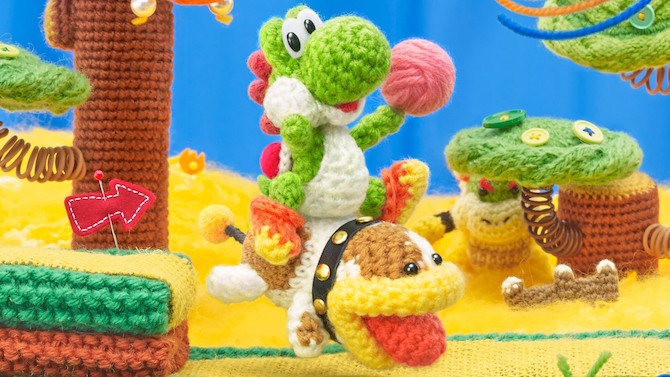 Poochy & Yoshi's Woolly World : Une vidéo animée du chien Poochy