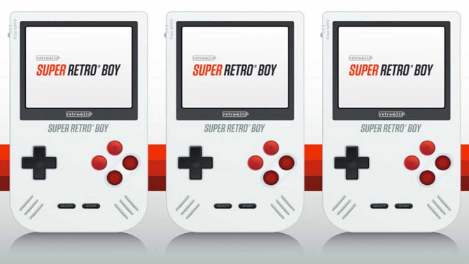 La Super Retro Boy s'annonce : Game Boy, Game Boy Color et GBA dans une seule console
