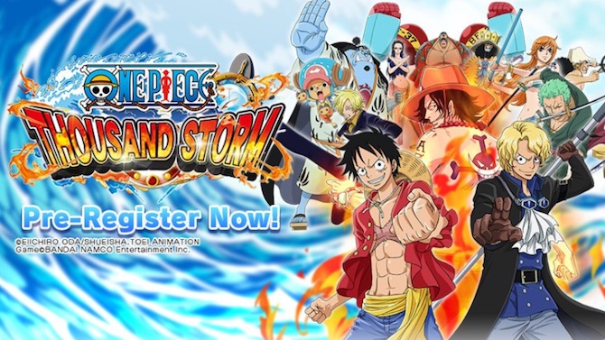 One Piece Thousand Storm arrivera chez nous cet hiver