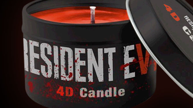 Resident Evil 7 : Une bougie officielle... qui sent le sang !