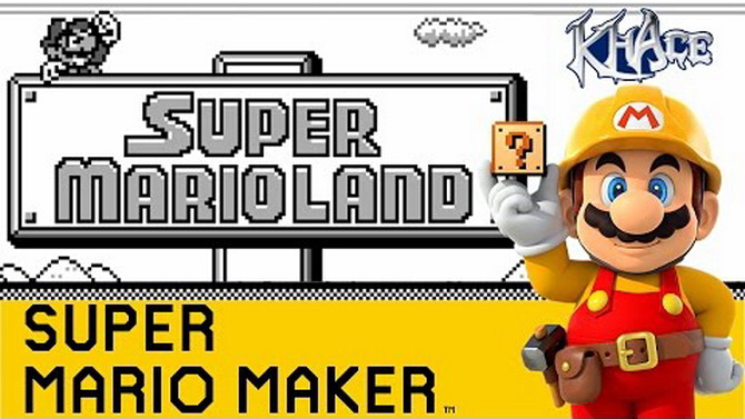 Super Mario Land recréé dans Super Mario Maker