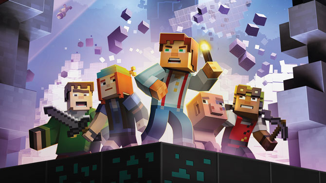Minecraft Story Mode arrivera sur Switch
