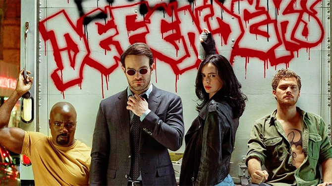 Defenders : Nouvelles photos du crossover Daredevil, Jessica Jones, Luke Cage et Iron Fist