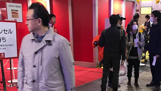L'image du jour : L'agent secret Yoshida en repérage pour la PS5 chez Nintendo, les photos volées
