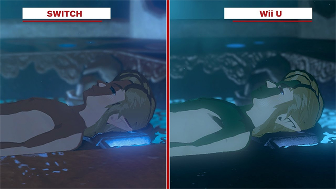 Zelda Breath of the Wild : Nintendo détaille les différences Switch-Wii U