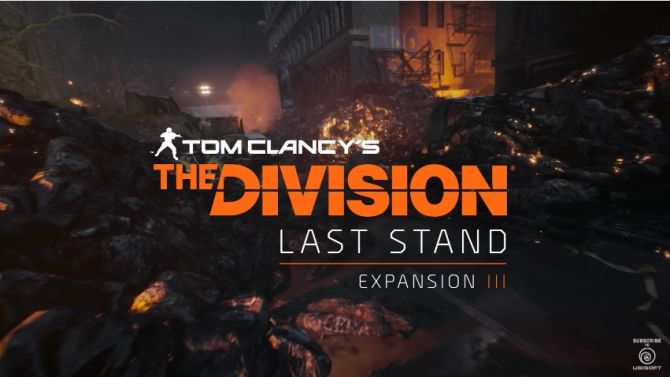 The Division : L'extension "Last Stand" se tease en vidéo