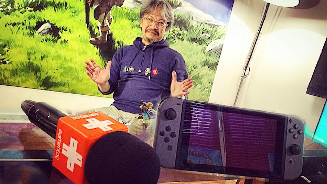 Nintendo Switch : Nouvelle prise en main avec Eiji Aonuma, notre avis (poids, matériaux...)