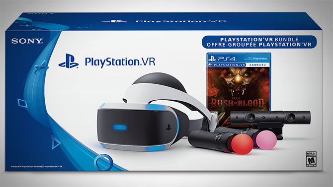 PlayStation VR : De nouveaux packs avec 2 PS Move, 1 caméra et 1 jeu annoncés