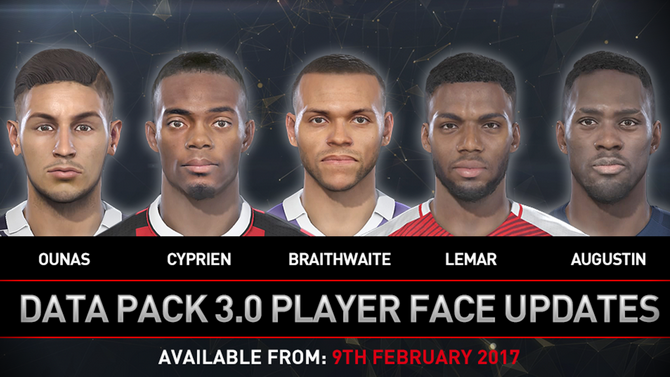 PES 2017 : Le Data Pack 3 prend date