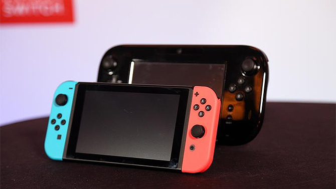 Nintendo Switch vs GamePad Wii U : le comparatif en photos