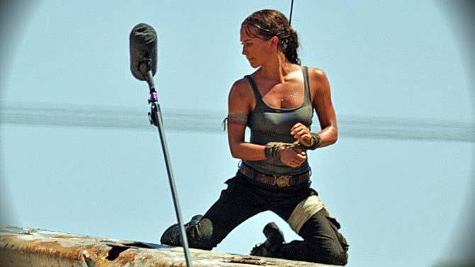 Tomb Raider le film : Premières photos d'Alicia Vikander en Lara Croft