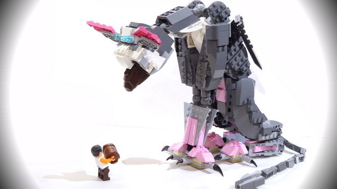 The Last Guardian en LEGO, l'idée a été proposée, découvrez-la en images